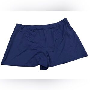 Lands’ End Dark Blue Women’s Swim Shorts w/ built-in briefs- Size 24